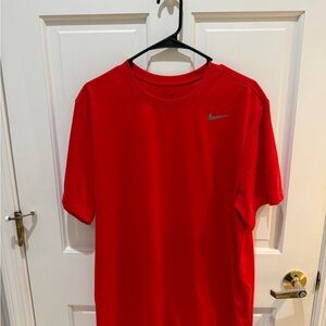 Nike Men's Dri Fit Tee Shirt - Red